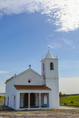 Vila de Igreja da Luz, Portugal.