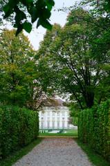 Alley in the palace park