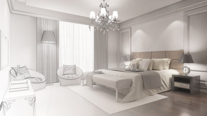 CAD Planung von Hotelzimmer