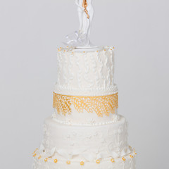 Hochzeitstorte im Detail