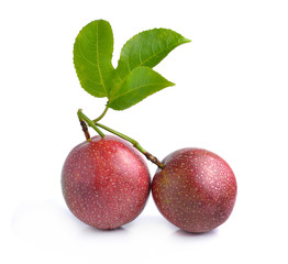 Fototapeta premium Passion fruit isolated on white background