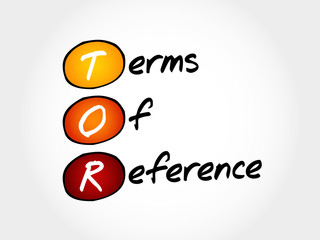 TOR - Terms of Reference, acronym business concept
