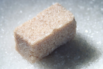 pieces of brown sugar