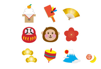 年賀状　はがきテンプレート