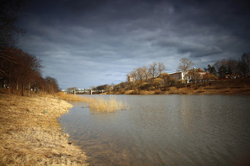 autumn landscape in nature
