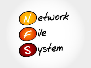 NFS Network File System, acronym concept