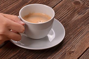 Tasse Kaffee, Kaffeepause