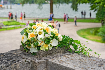 Brautstrau&szlig; zur Hochzeit