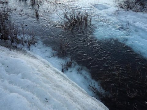 Yakutia, Moma river, Ulakhan-Taryn, Big Moma frost, spring