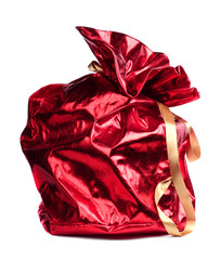 Red Santa Claus sack