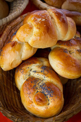 Handmade sweet roll called 