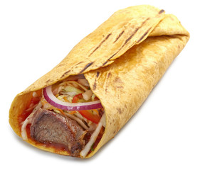  doner on white