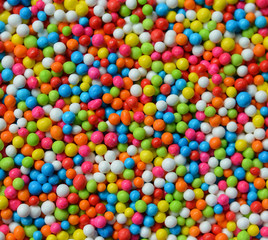 colorful candy on  background