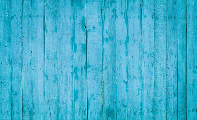 Fototapeta na wymiar blue wooden planks