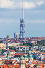 Prague TV Tower - obrazy, fototapety, plakaty
