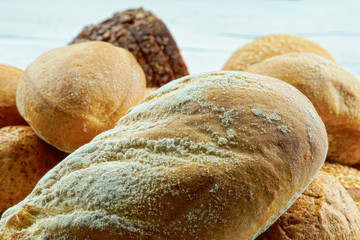 Freshly homemade bread