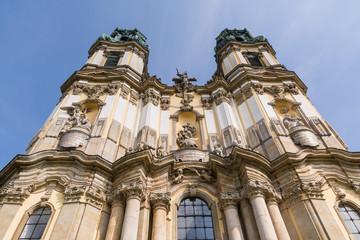 Bazylika w Krzeszowie - fasada