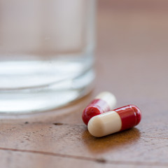 Grass of water and capsules