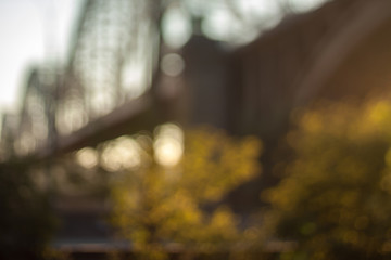 Blurred background photo.Cityscape bokeh. Defocused abstract city.Background out of focus.Can use...