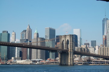 Naklejka na ściany i meble Brooklyn Bridge
