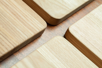 Wooden texture. Beech tree planks. Nature wallpaper. Close-up photo of beech tree planks