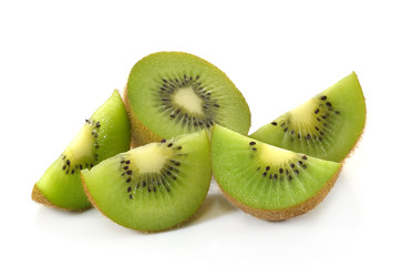  kiwi  isolated on white background