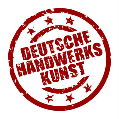 stempel deutsche handwerkskunst I