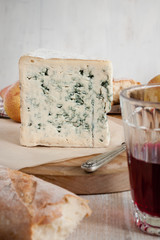 Bleu D'Auvergne Cheese a creamy French blue cheese