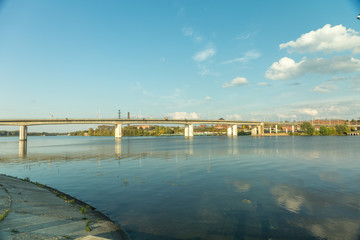 Fototapeta na wymiar мост через Волгу. Кострома