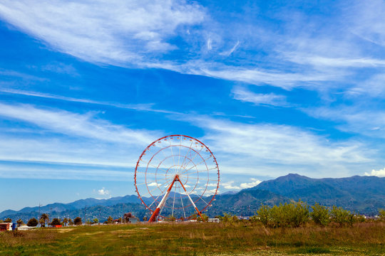 Ferris wheel in Batumi, Georgia
