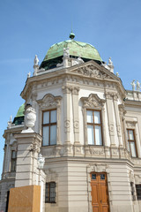 Belvedere Castle park - Vienna