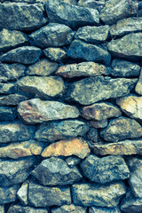 part of a stone wall, for background or texture.