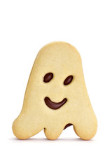 ghost-shaped cookie