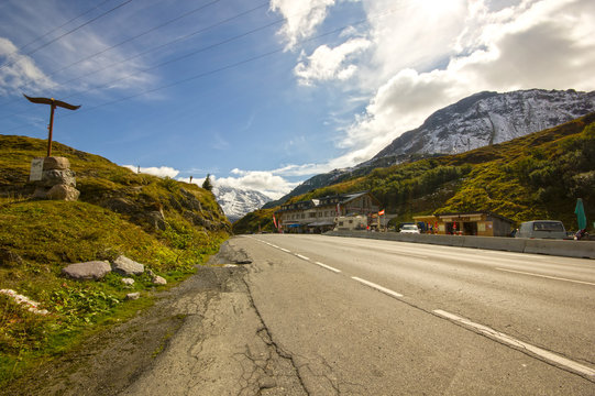 Der Arlbergpass in &Ouml;sterreich