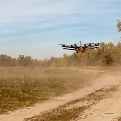 Octocopter, copter, drone