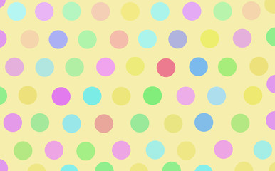 Collorful bubble on the papper -  original