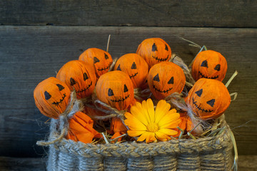 Хэллоуин в корзинке