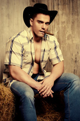 Obraz premium western style