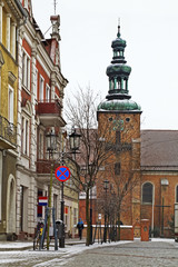 Fototapeta premium Church of Holy Trinity in Gniezno. Poland