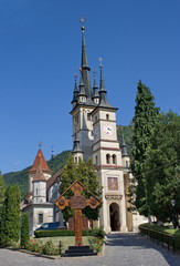 Obraz premium church of saint Nicholas, Brasov, Romania