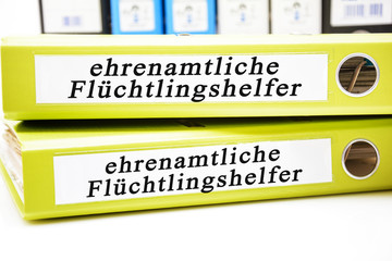 Flüchtlingshelfer