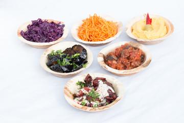 Different appetizer and anti pasti