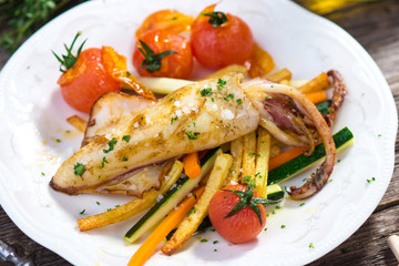 Grilled Adriatic Squid 