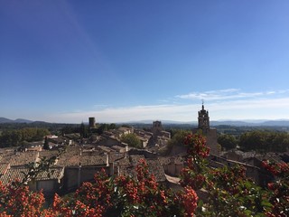 Blick über Cucron, Luberon