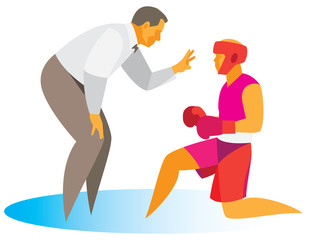 Boxing. Referee. Account