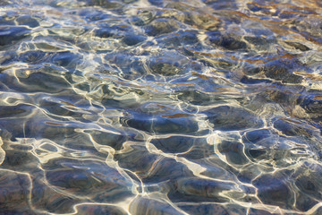 texture of pure water