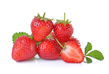 Strawberry isolated on white background