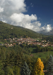 Fototapeta premium panorama autunnale