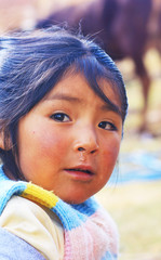 Aymara girl