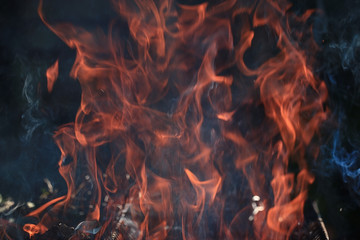 texture fire bonfire embers